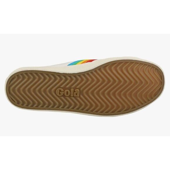 Vegan Gola Classics Womens Coaster Rainbow Strap Sneakers US SIZE 9 - Picture 7 of 9